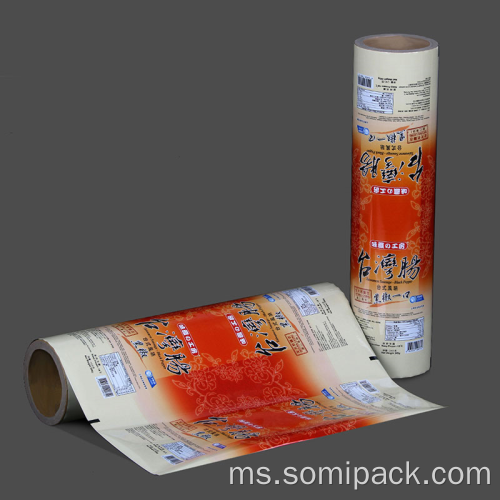 Custom Printed Pouch Retort Printed Flim Roll